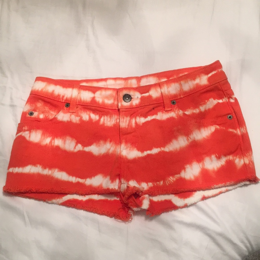 LF Tie Die Denim Shorts